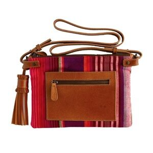 Eclectic Array Balam Mexican Textile Sillero Tan